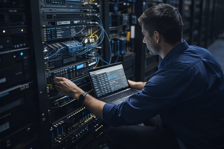 Så arbetar jag med serverdrift och hosting så att företag får hög tillgänglighet utan onödig administration